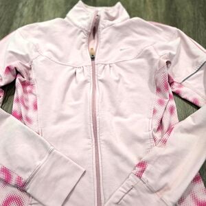 Nike Light Pink Zip-Up Jacket